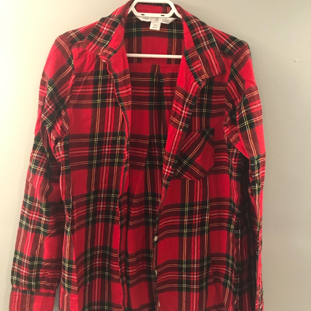 Lumberjack patterned top